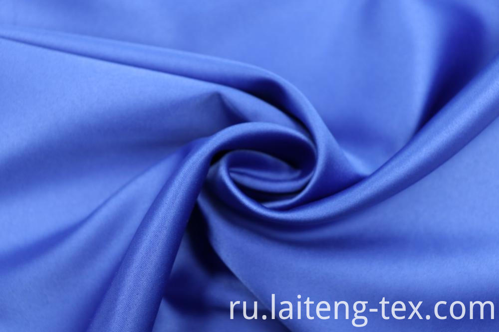 Матовая атласная ткань шармез из полиэстера и спандекса Polyester Spandex Matte Charmeuse Satin Fabric